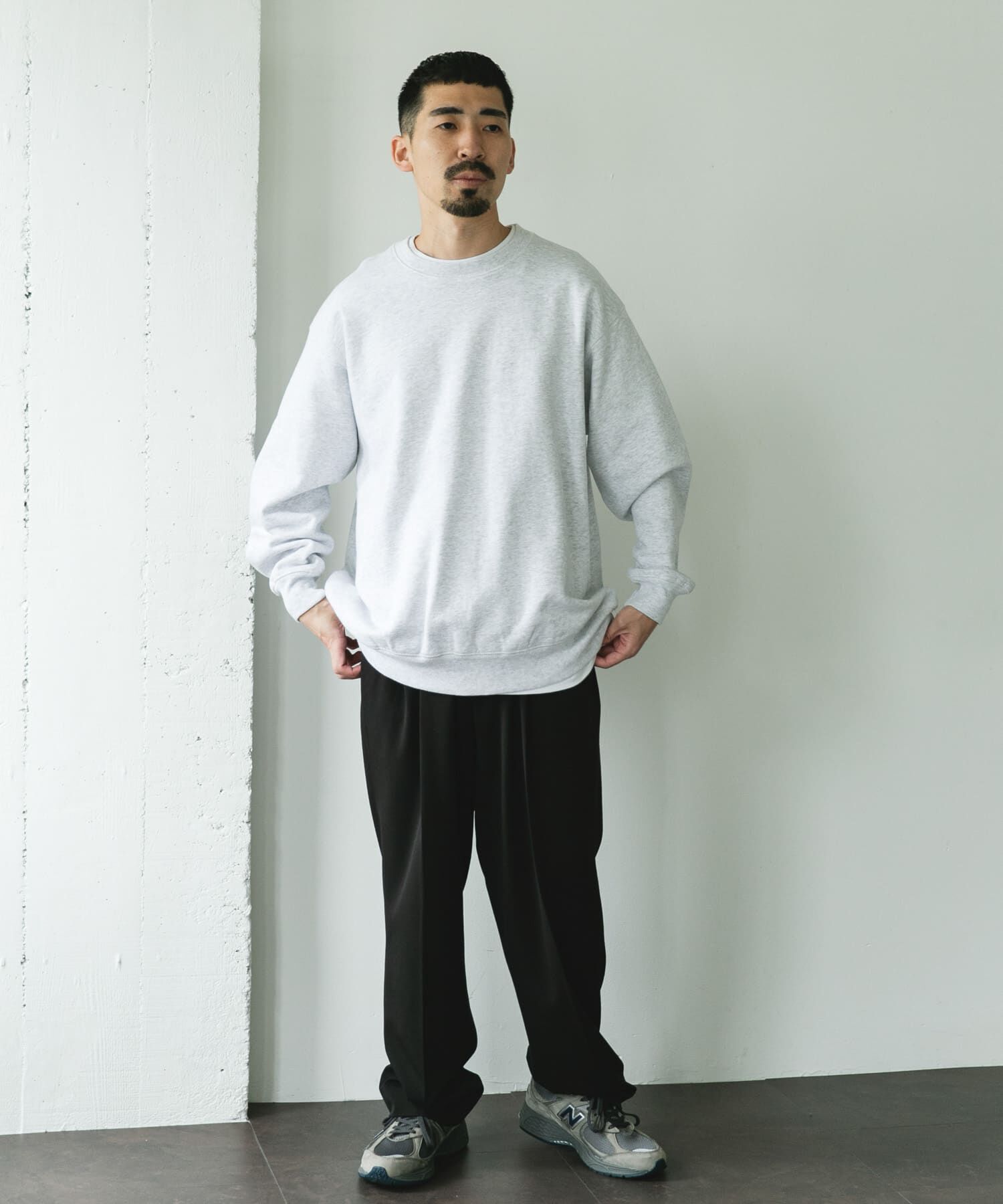 URBAN RESEARCH DOORS「裏起毛クルーネックスウェット」|スウェット・ジャージ|