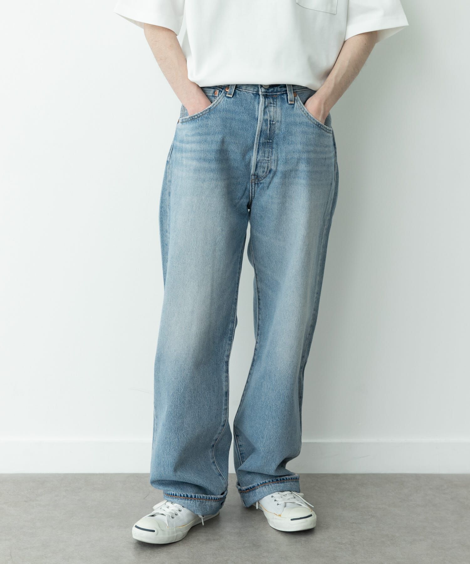 Sonny Label 「LEVI&rsquo;S　501 LOOSE」|デニム|ライトインディゴブル
