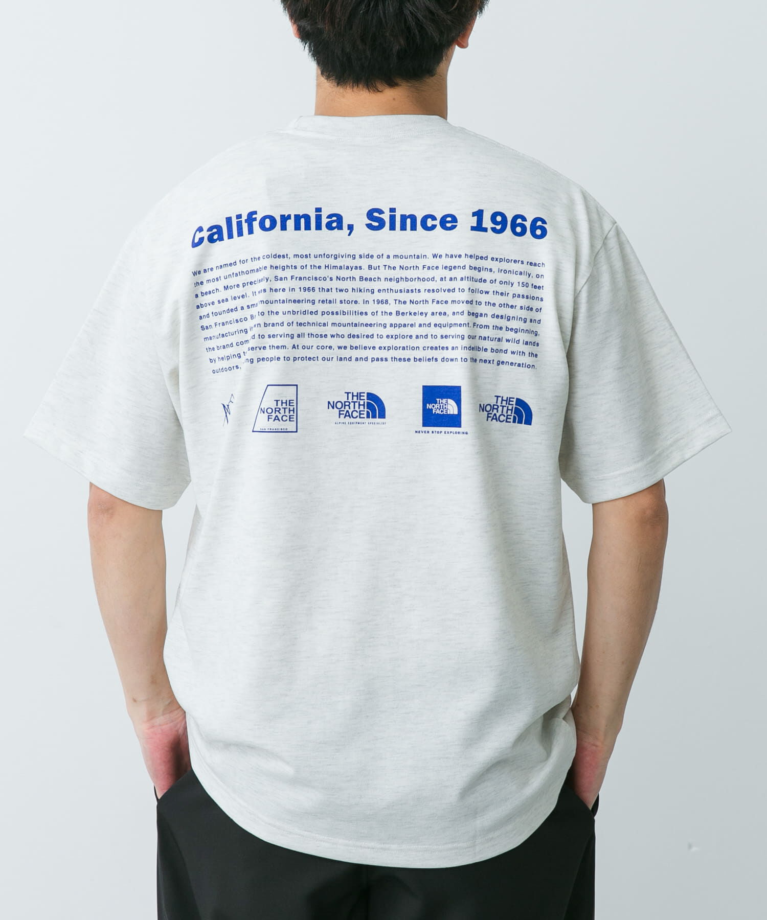 URBAN RESEARCH DOORS「THE NORTH FACE　SHORT-SLEEVE HISTORICAL LOGO T-SHIRTS」|Tシャツ・カットソー|グレー