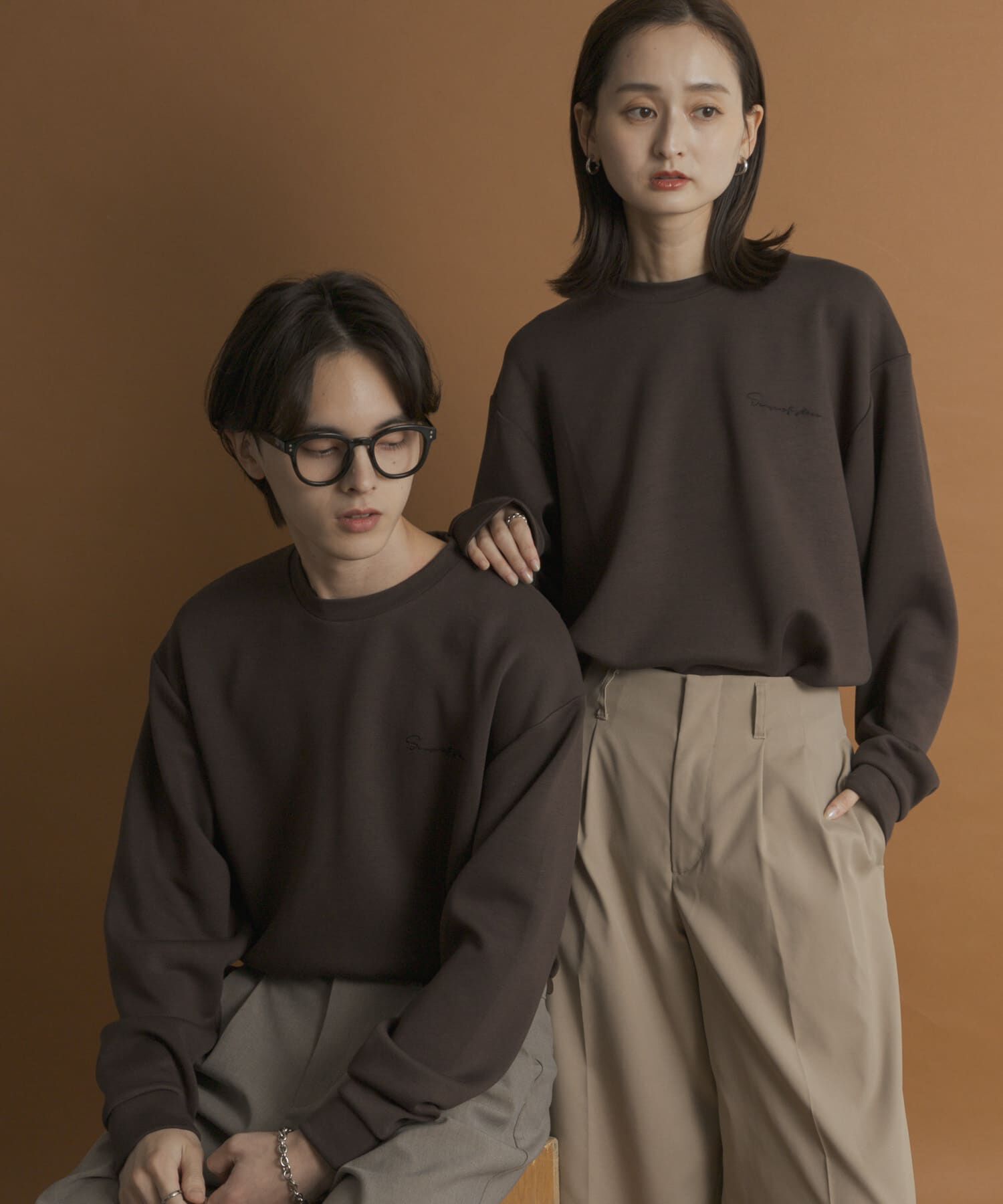 SENSE OF PLACE by URBAN RESEARCH「『一部WEB限定カラー』シシュウダンボールポンチロングTシャツ」|Tシャツ・カットソー|
