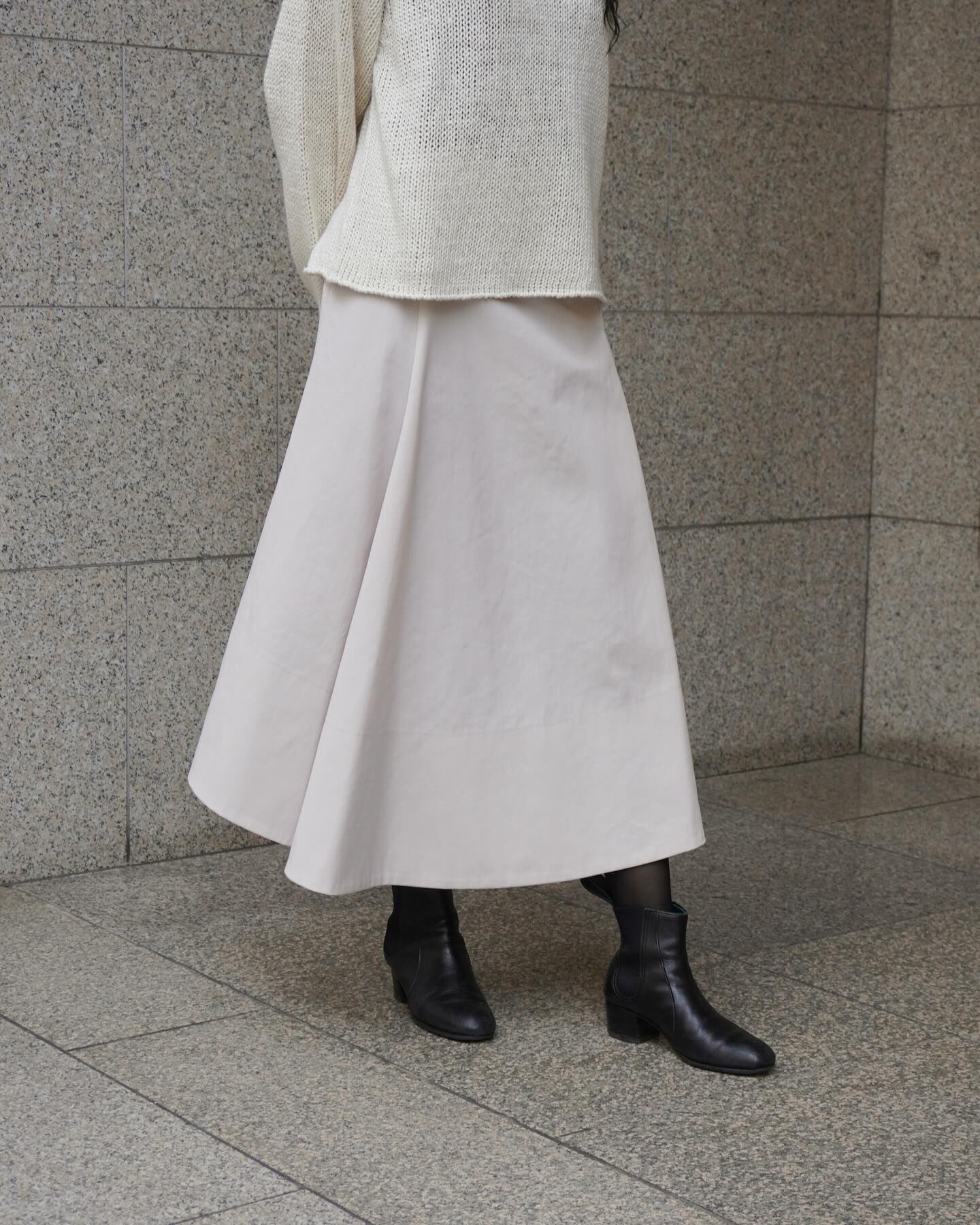 YLEVE 「YLEVE / RECYCLE POLYESTER SKIRT」|スカート|