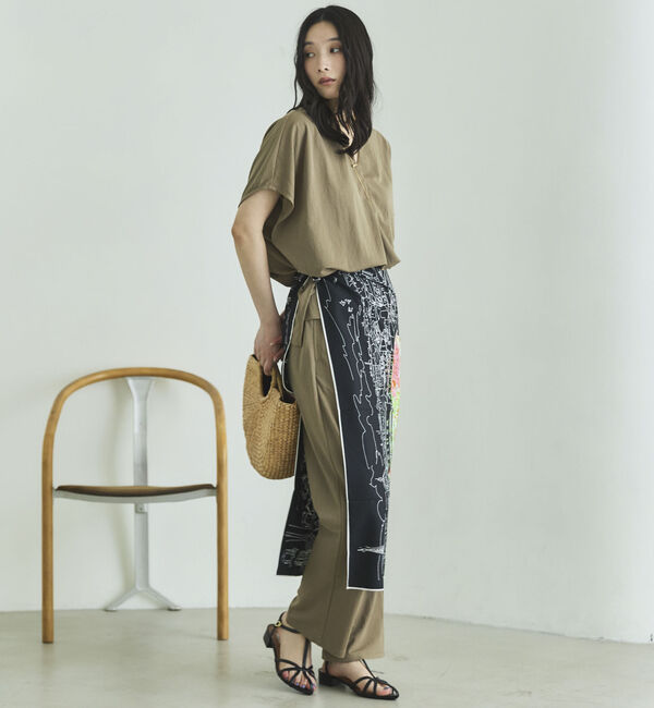 Doux archives「ウォッシャブル・ＵＶ機能機能スキッパーＴＯＰＳ」|Tシャツ・カットソー|
