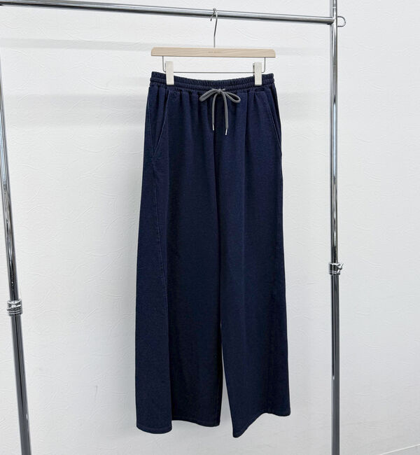 Doux archives「イージーワイドパンツ」|チノ|NAVY