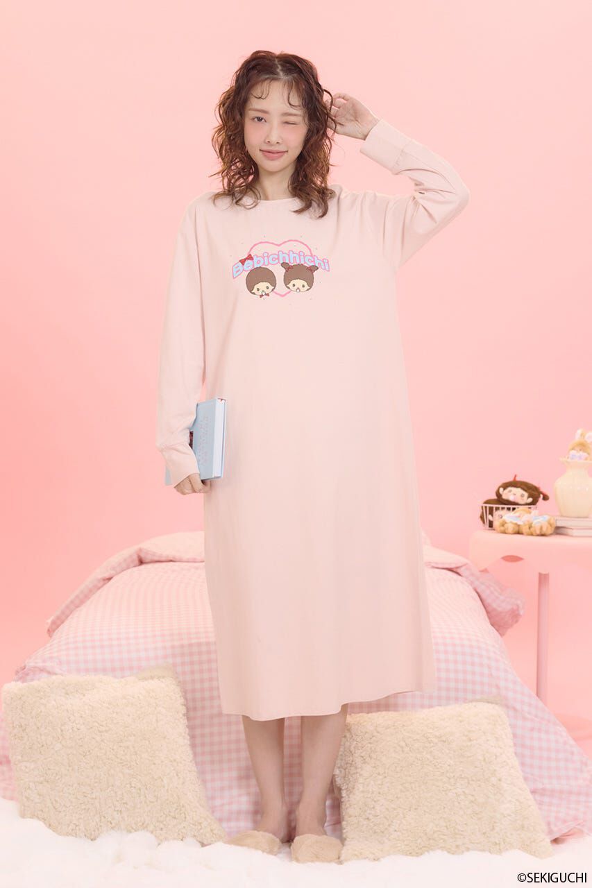 rienda「ベビチッチ｜riendaルームウェアワンピース」|ルームウェア|PNK