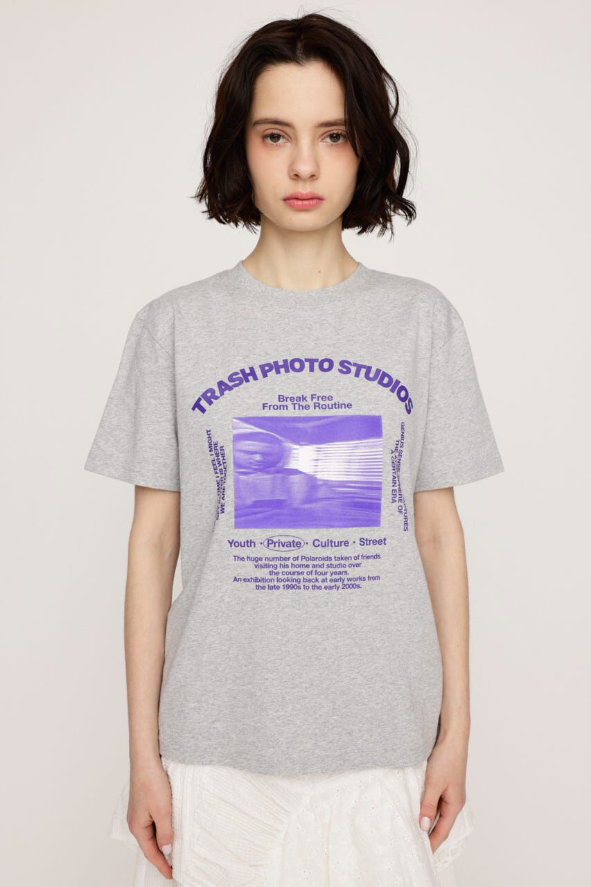 SLY「PHOTO LOGO 2SIZE Tシャツ」|Tシャツ・カットソー|