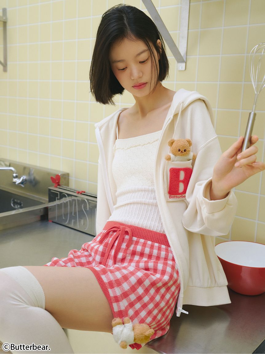 SNIDEL HOME「【BUTTERBEAR】パーカー」|ルームウェア|