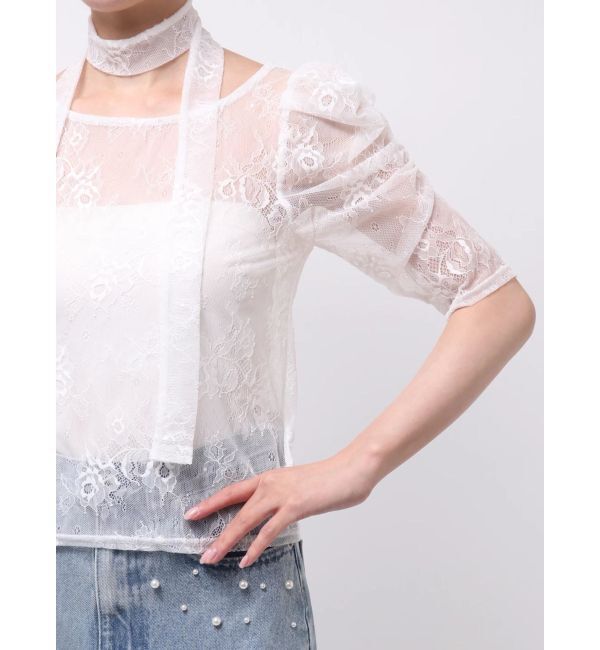 MERCURYDUO「レーストップス」|Tシャツ・カットソー|
