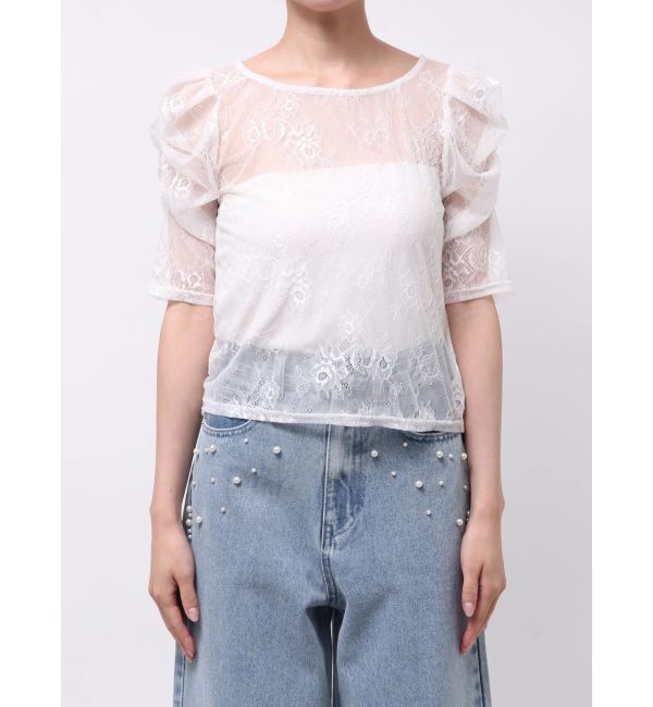 MERCURYDUO「レーストップス」|Tシャツ・カットソー|