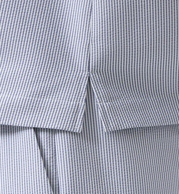 MACKINTOSH PHILOSOPHY「サマーサッカーパフスリーブブラウス」|シャツ・ブラウス|