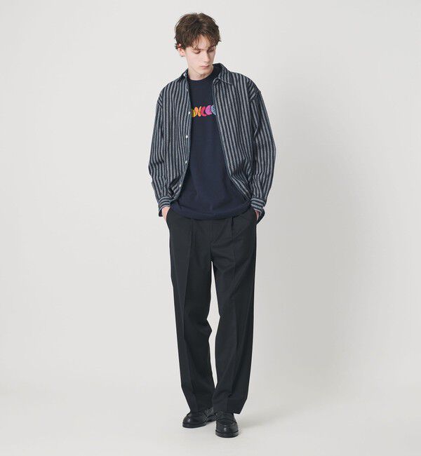 BEAUTY&YOUTH UNITED ARROWS「ストライプ デニム オーバー シャツ」|シャツ・ブラウス|