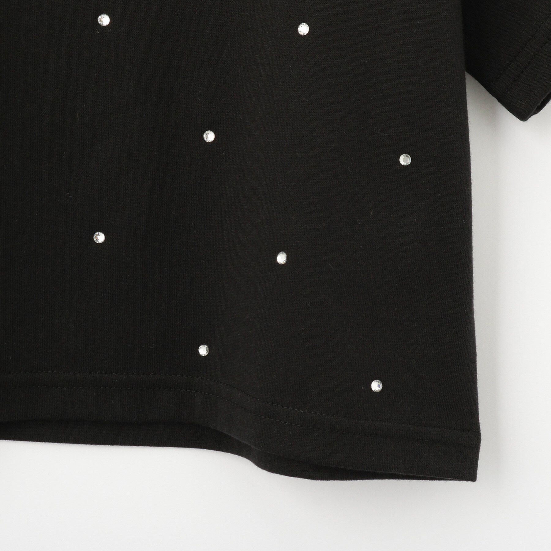 SHOO･LA･RUE「【100-150cm】キラキラワイドTシャツ」|Tシャツ・カットソー|