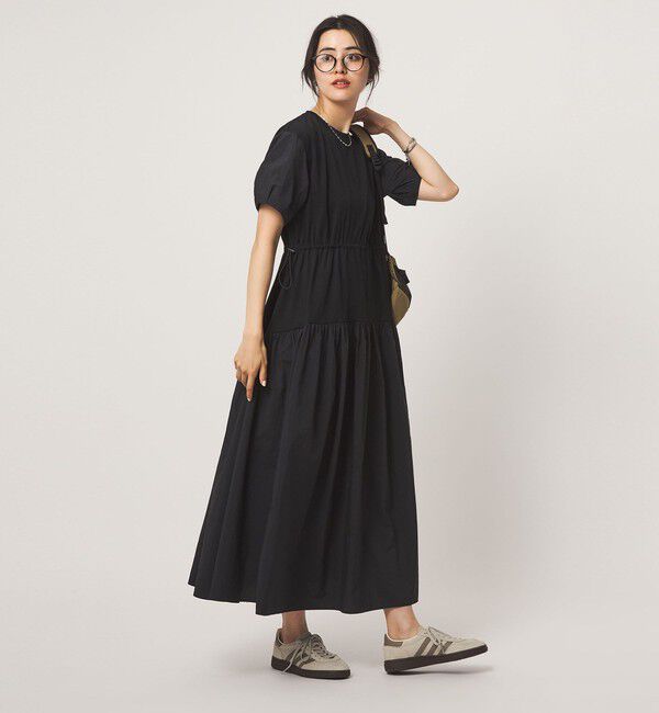 UNITED ARROWS green label relaxing「タフタ ドッキング ワンピース」|ワンピース|