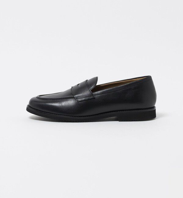 BEAUTY&YOUTH UNITED ARROWS「&ldquo;all time shoes&rdquo; スリム ローファー V2」|ビジネス・ドレスシューズ|BLACK