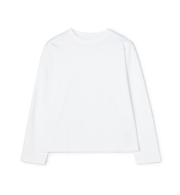 GALERIE VIE「コットン吊り天竺 ロングスリーブプルオーバー」|Tシャツ・カットソー|11 ホワイト