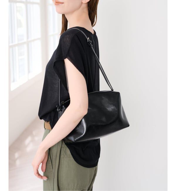 U by SPICK&SPAN「《接触冷感》ウォッシャブルリネンブレンドプルオーバー」|ニット・セーター|