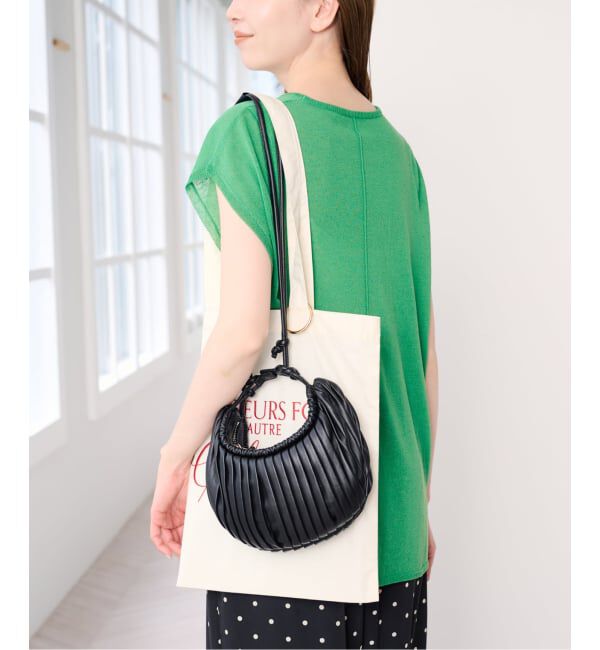 U by SPICK&SPAN「《接触冷感》ウォッシャブルリネンブレンドプルオーバー」|ニット・セーター|