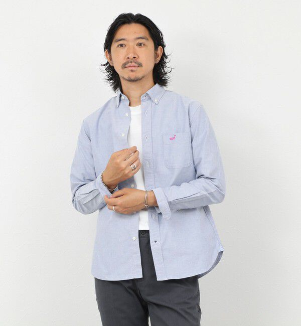 NOLLEY'S goodman「TRADITIONAL OX クジラBD ボタンダウンシャツ 26AW」|シャツ・ブラウス|