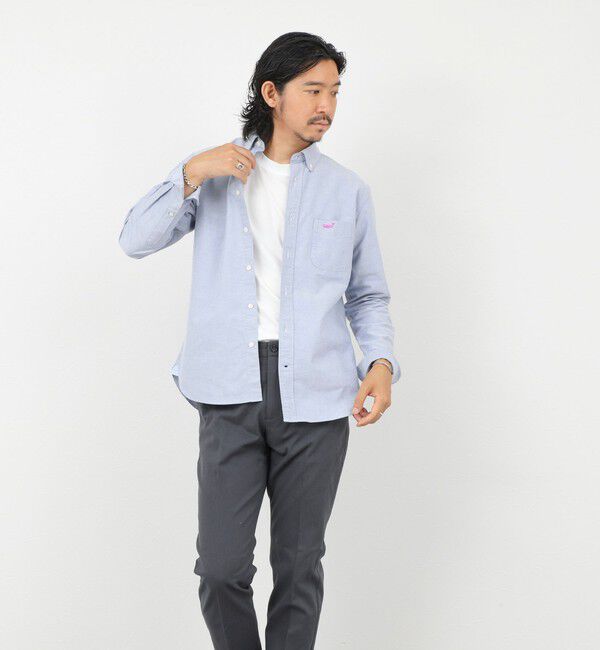 NOLLEY'S goodman「TRADITIONAL OX クジラBD ボタンダウンシャツ 26AW」|シャツ・ブラウス|
