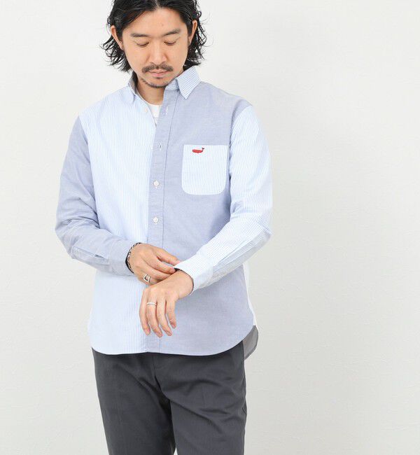 NOLLEY'S goodman「TRADITIONAL OX クジラBD ボタンダウンシャツ 26AW」|シャツ・ブラウス|