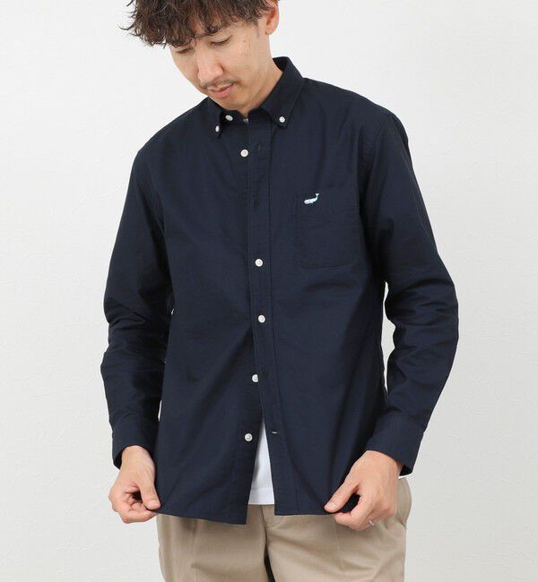 NOLLEY'S goodman「TRADITIONAL OX クジラBD ボタンダウンシャツ 26AW」|シャツ・ブラウス|