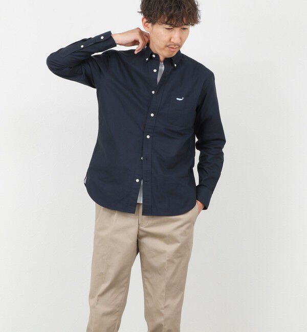 NOLLEY'S goodman「TRADITIONAL OX クジラBD ボタンダウンシャツ 26AW」|シャツ・ブラウス|