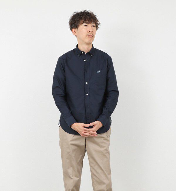 NOLLEY'S goodman「TRADITIONAL OX クジラBD ボタンダウンシャツ 26AW」|シャツ・ブラウス|