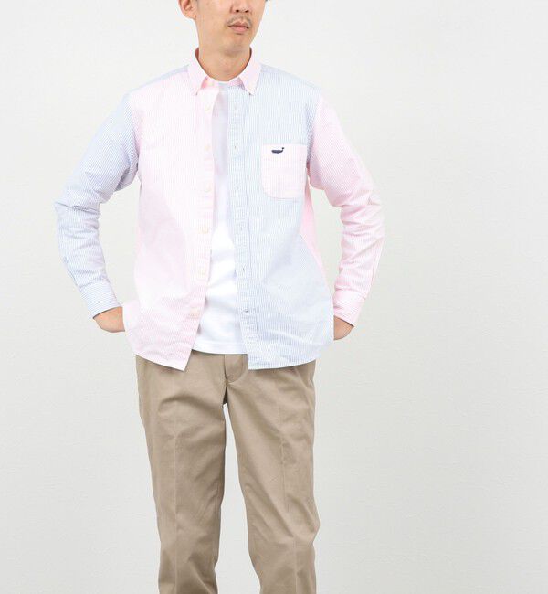 NOLLEY'S goodman「TRADITIONAL OX クジラBD ボタンダウンシャツ 26AW」|シャツ・ブラウス|