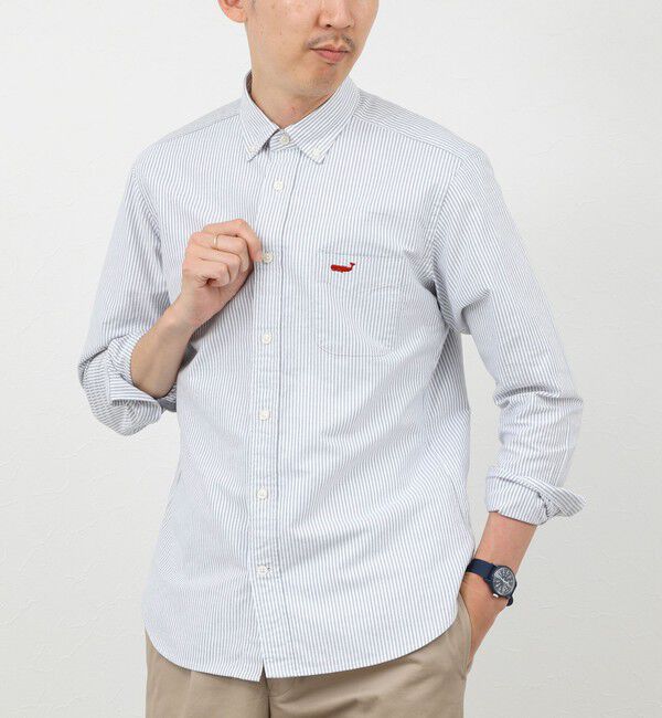 NOLLEY'S goodman「TRADITIONAL OX クジラBD ボタンダウンシャツ 26AW」|シャツ・ブラウス|