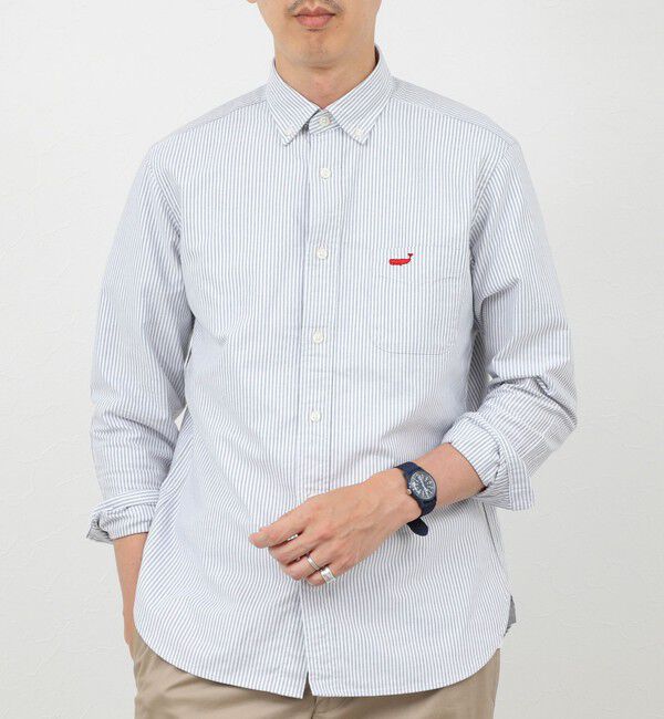 NOLLEY'S goodman「TRADITIONAL OX クジラBD ボタンダウンシャツ 26AW」|シャツ・ブラウス|