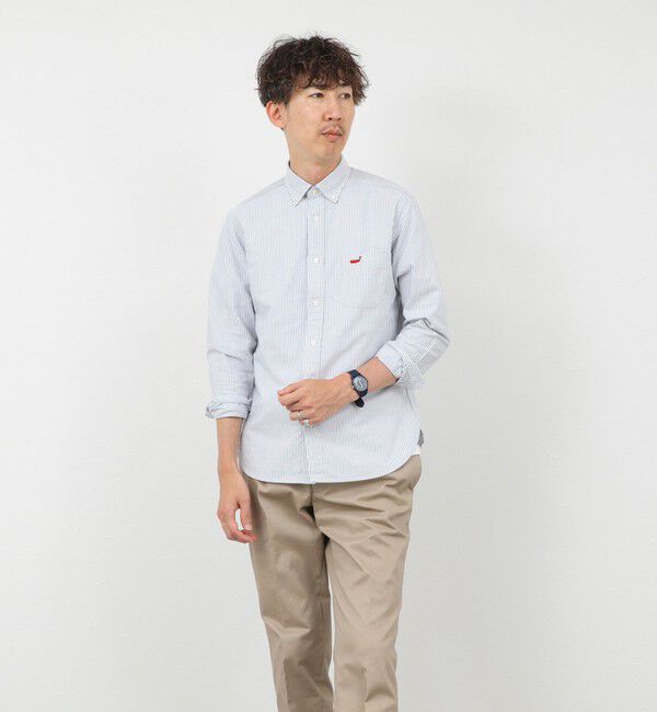 NOLLEY'S goodman「TRADITIONAL OX クジラBD ボタンダウンシャツ 26AW」|シャツ・ブラウス|
