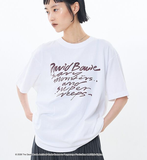 NOMINE「【GOOD ROCK SPEED】DAVID BOWIE SOUND AND V」|Tシャツ・カットソー|ホワイト