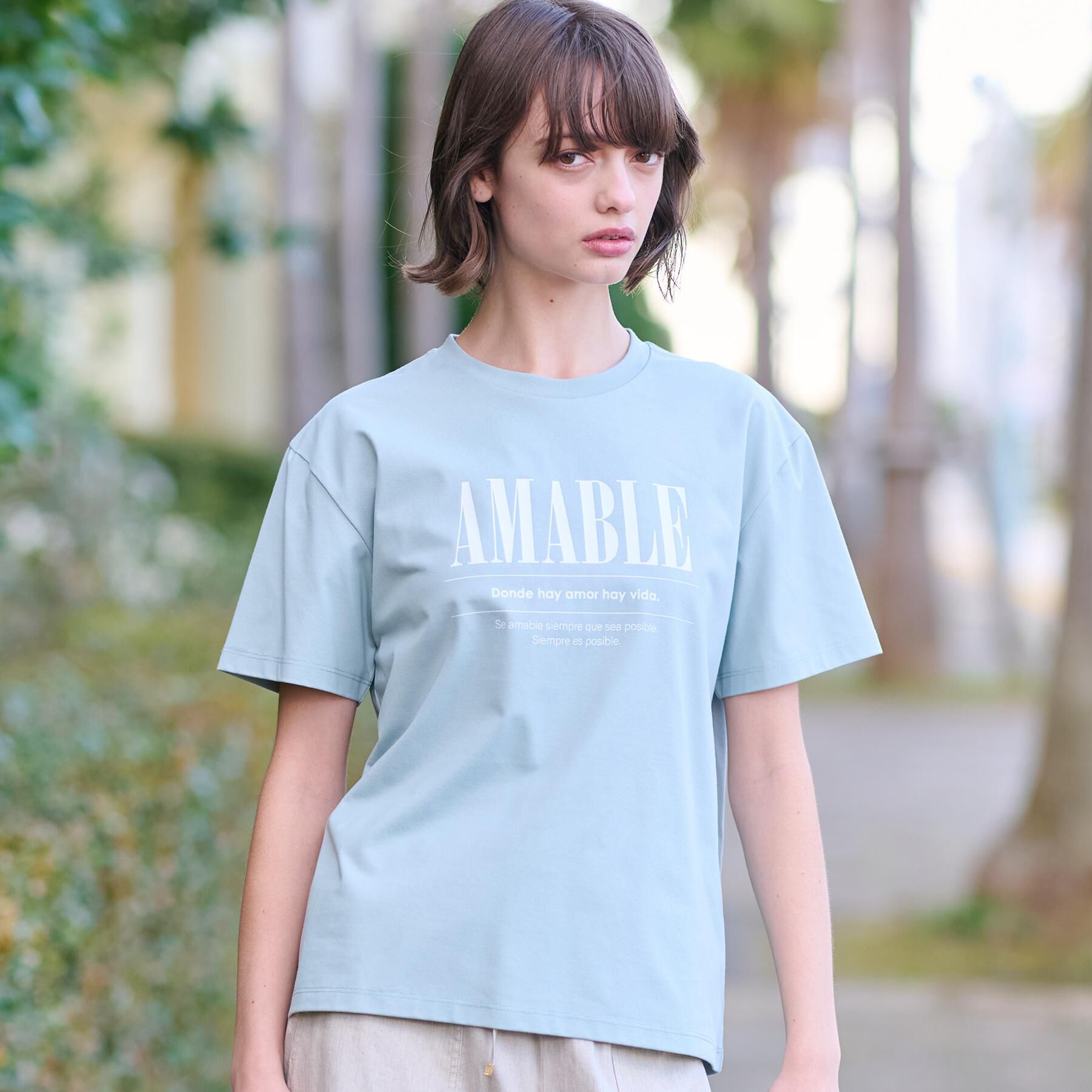 DRESSTERIOR「◆【接触冷感/UVカット】バックブリーズテックロゴTシャツ」|Tシャツ・カットソー|