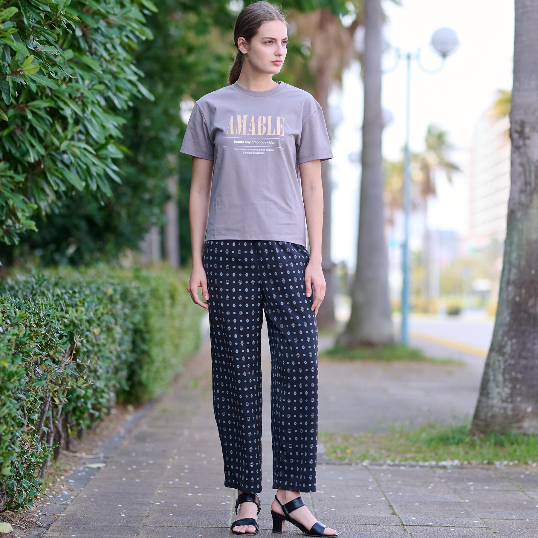 DRESSTERIOR「◆【接触冷感/UVカット】バックブリーズテックロゴTシャツ」|Tシャツ・カットソー|