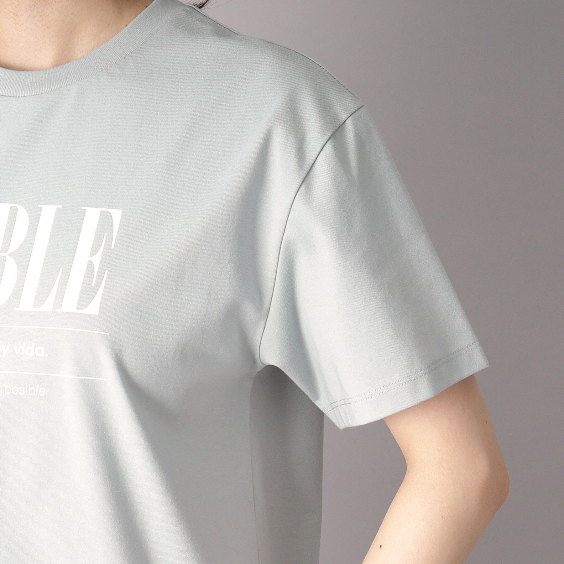 DRESSTERIOR「◆【接触冷感/UVカット】バックブリーズテックロゴTシャツ」|Tシャツ・カットソー|