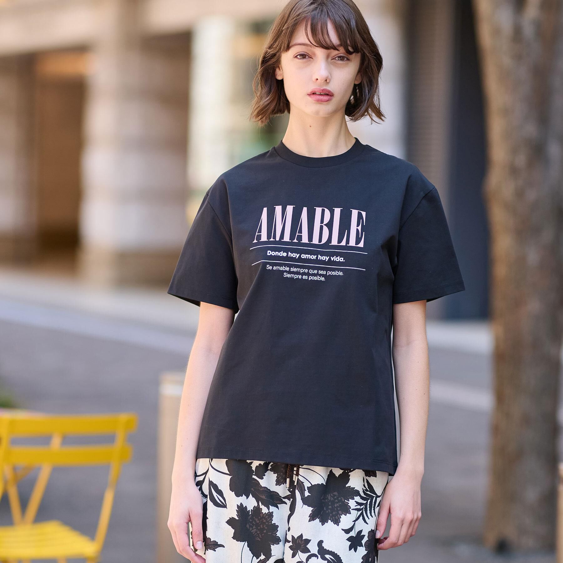 DRESSTERIOR「◆【接触冷感/UVカット】バックブリーズテックロゴTシャツ」|Tシャツ・カットソー|