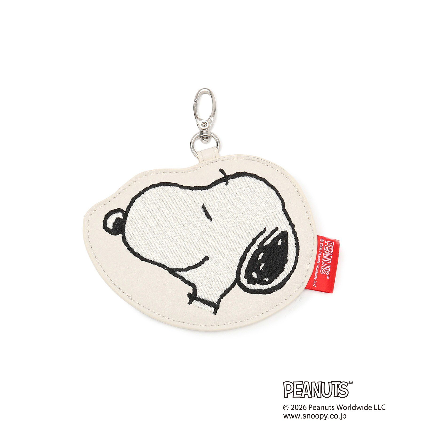 grove「【PEANUTS】カードポーチチャーム」|キーケース|