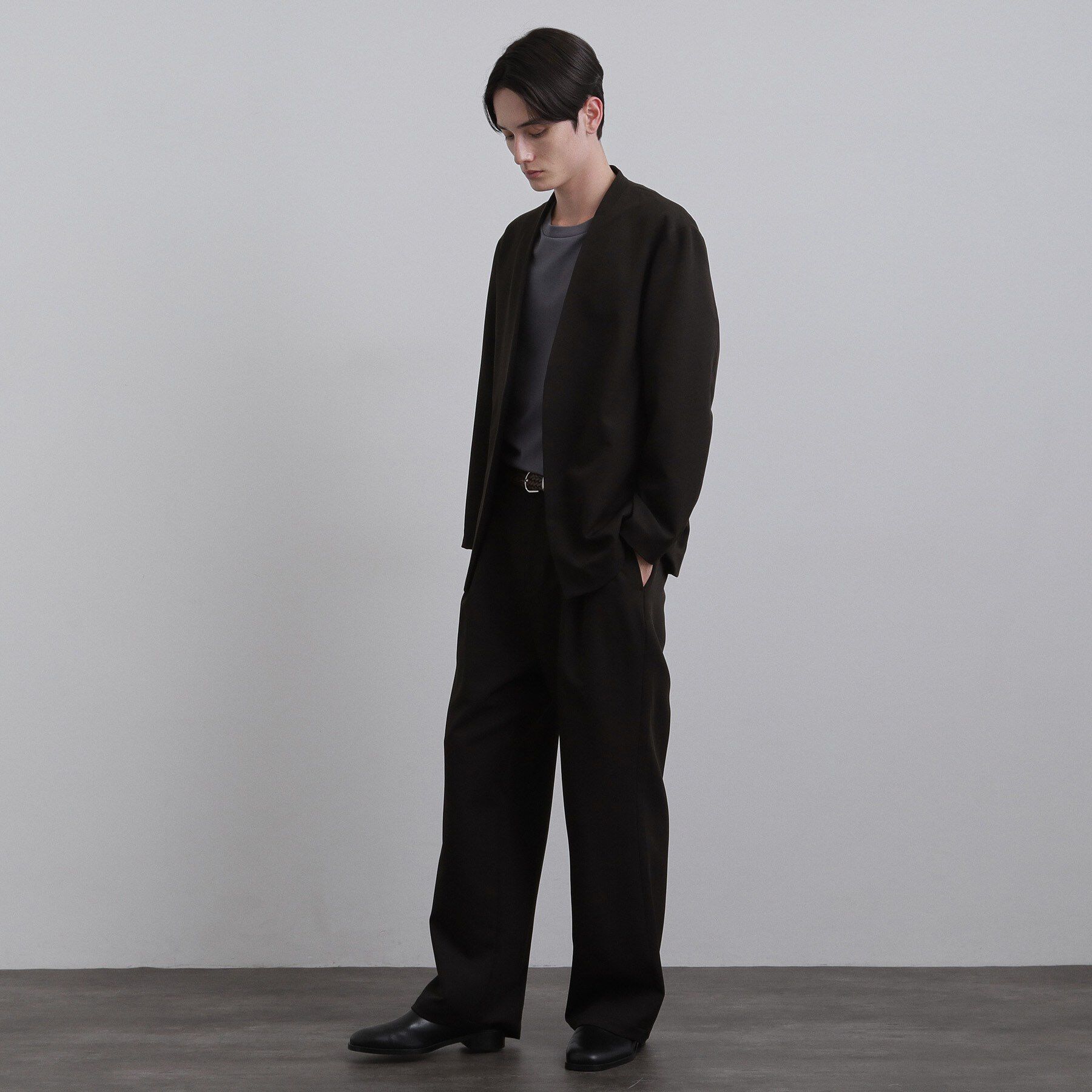 tk.TAKEO KIKUCHI「【360度ストレッチ】smart shiftシリーズ ノーカラージャケット」|ノーカラージャケット|