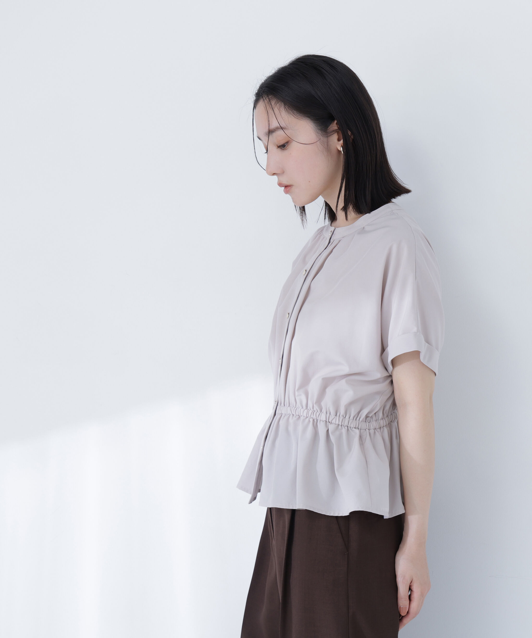  「〈ちょうど、いい服〉きゅっとふわっと。全部盛りブラウス」|シャツ・ブラウス|