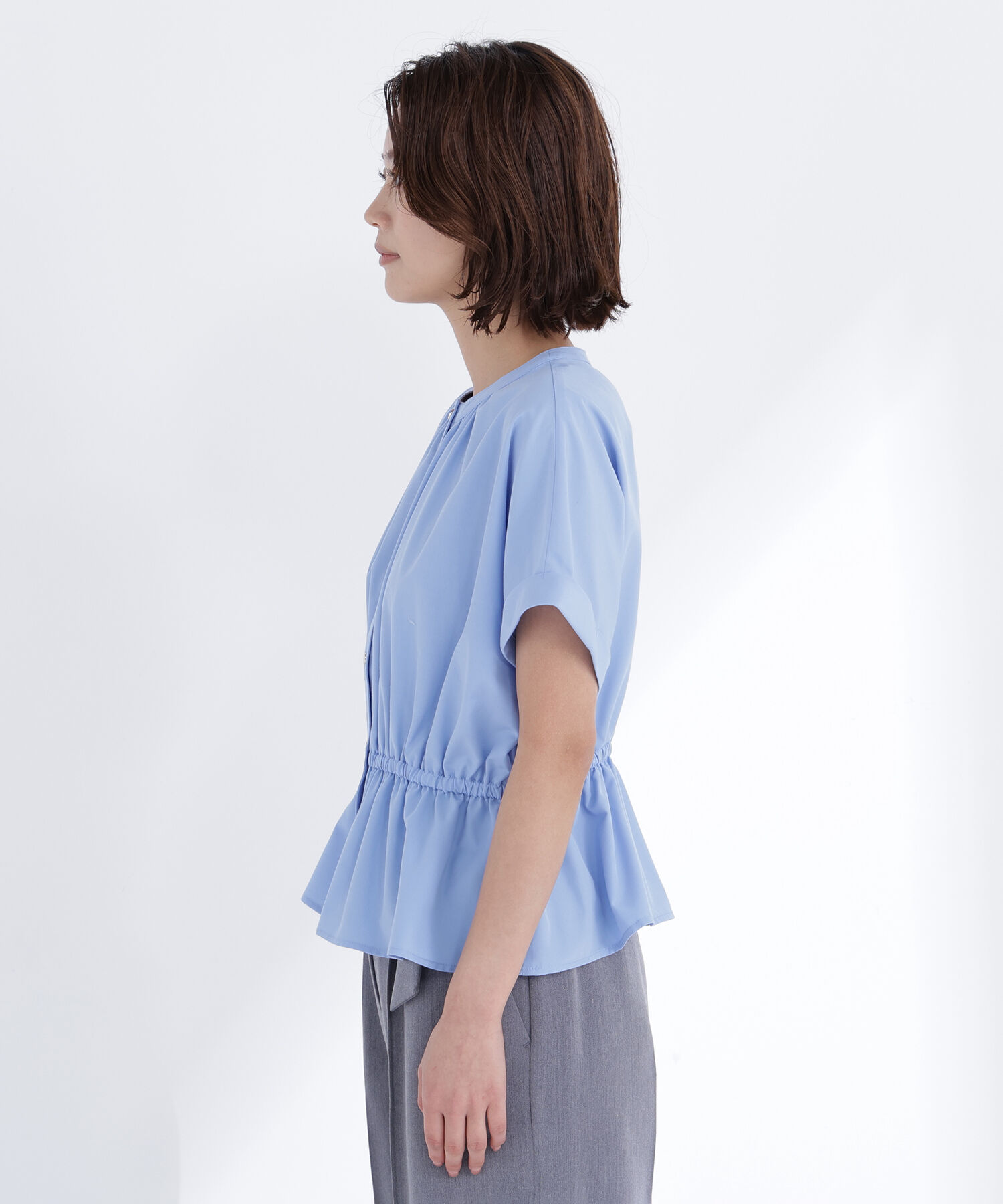  「〈ちょうど、いい服〉きゅっとふわっと。全部盛りブラウス」|シャツ・ブラウス|