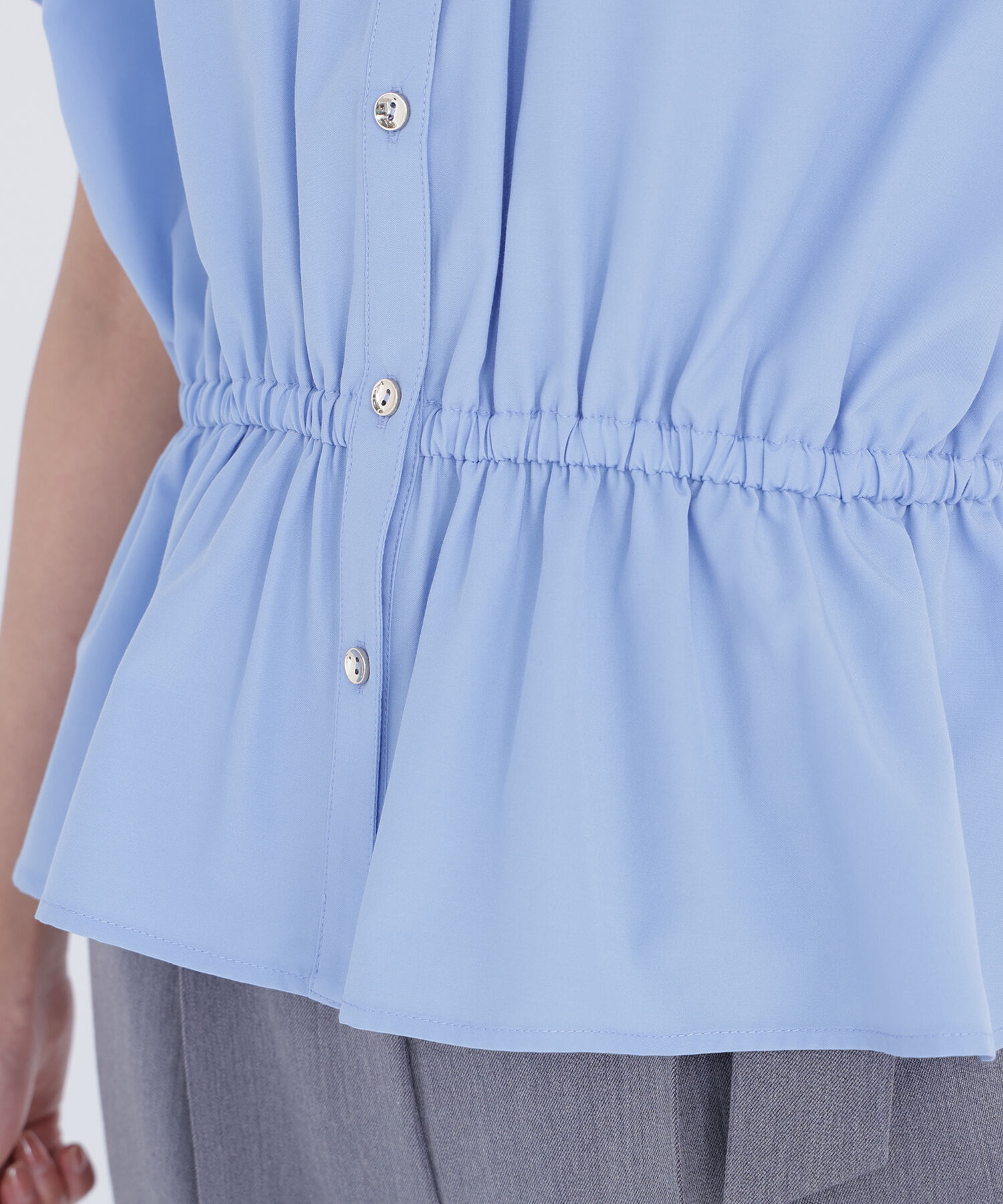  「〈ちょうど、いい服〉きゅっとふわっと。全部盛りブラウス」|シャツ・ブラウス|