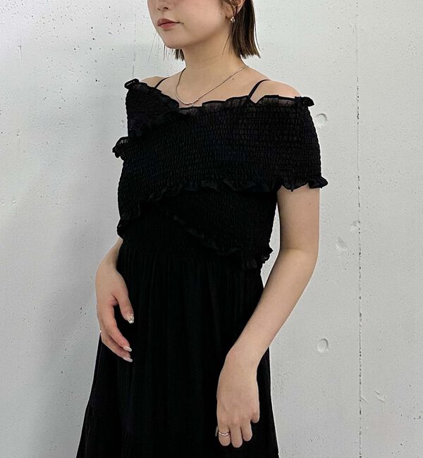 archives「クロスシャーリングオフショルワンピース」|ワンピース|