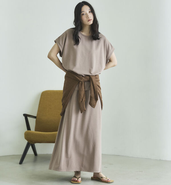 Doux archives「【１秒コーデ】ＮＥＷ多機能フレンチスリーブカットソー」|Tシャツ・カットソー|