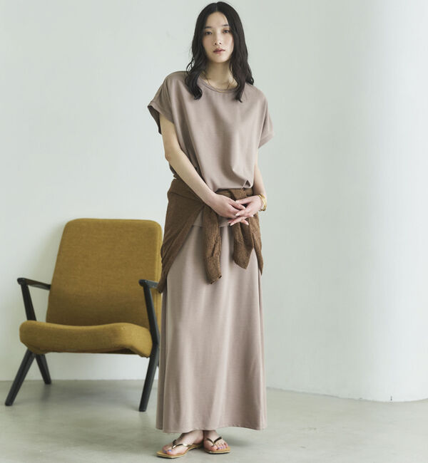 Doux archives「【１秒コーデ】ＮＥＷ多機能フレンチスリーブカットソー」|Tシャツ・カットソー|