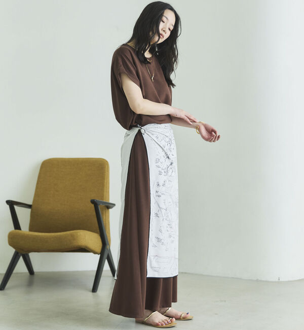 Doux archives「【１秒コーデ】ＮＥＷ多機能フレンチスリーブカットソー」|Tシャツ・カットソー|