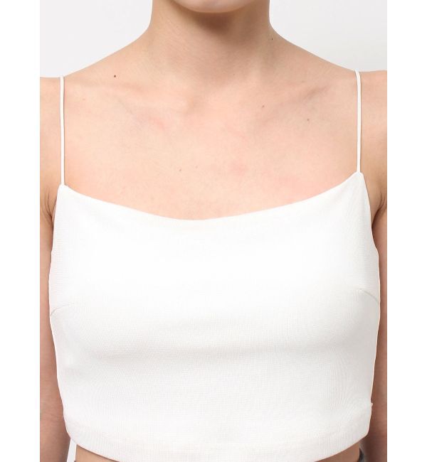 ELENDEEK「BACK OPEN PAD CAMI」|キャミソール|