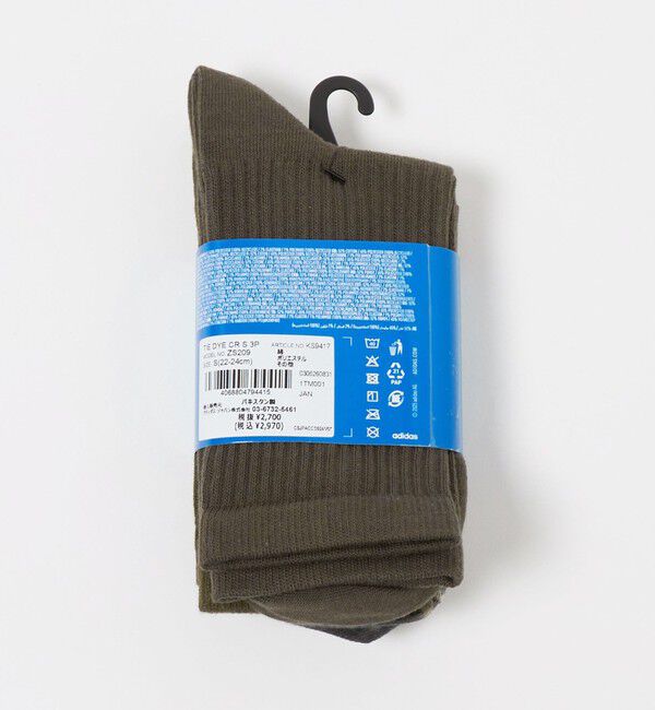 BEAUTY&YOUTH UNITED ARROWS「＜adidas Originals＞タイダイ クルーソックス/3P」|ソックス|