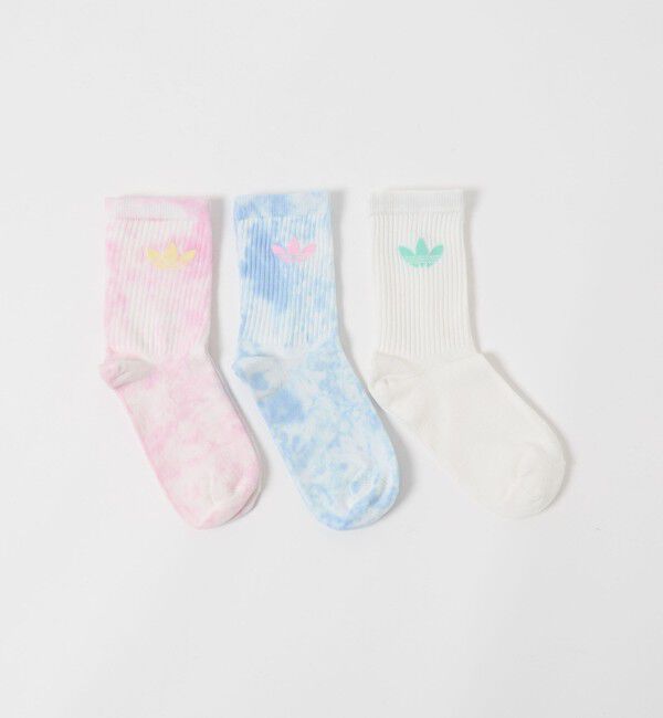 BEAUTY&YOUTH UNITED ARROWS「＜adidas Originals＞タイダイ クルーソックス/3P」|ソックス|その他1