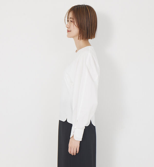 Rouge vif「変形フォルムブラウス」|シャツ・ブラウス|