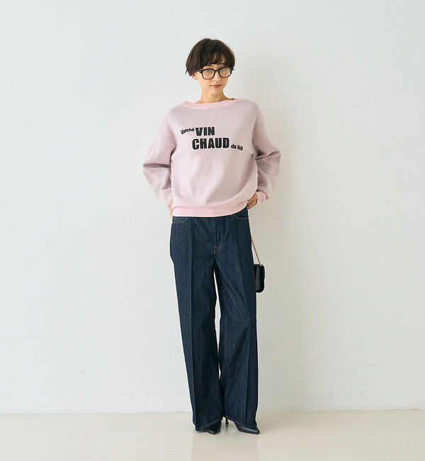 Rouge vif「ノエルロゴニットプルオーバー」|ニット・セーター|