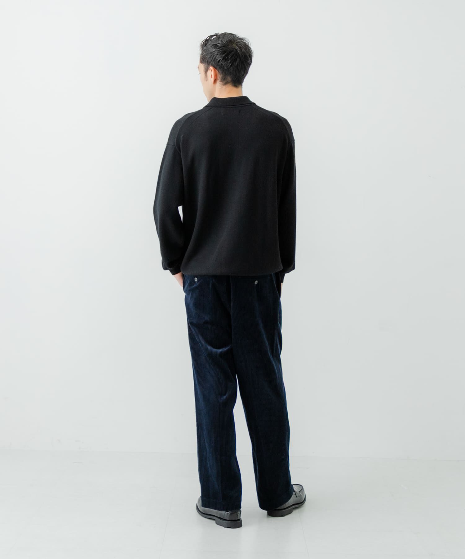 URBAN RESEARCH「CASH FEEL W/MID ニットポロ」|ニット・セーター|
